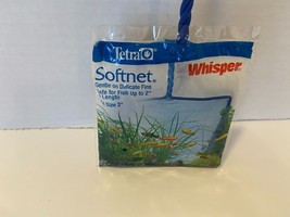 Tetra Whisper Softnet Size 5&quot; Safe For Fish Up To 4&quot; Aquarium Supplies - £2.71 GBP