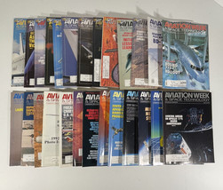 Aviation Week &amp; Space Technology Magazines Lot Of 26 91 92 93 94 Scattered Dates - £22.98 GBP