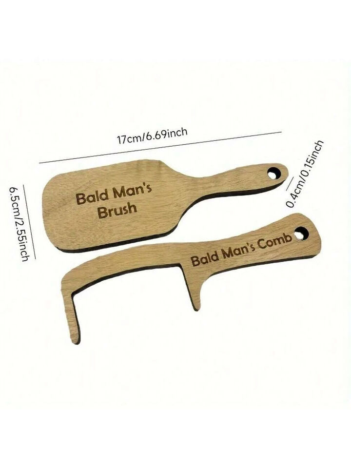 Funny Comb for Bald Men Novelty Gift for Adults Father’s Day Christmas Item image 6