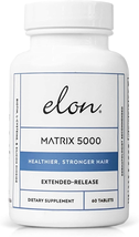 BIOTIN Vitamins for Healthy Hair Skin Nails Support 5000mcg 60 Tablets By ELON - £35.22 GBP