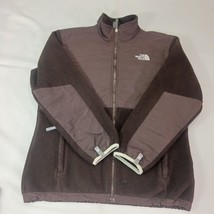 The North Face Brown Denali Full Zip Fleece Jacket AC9Q Polartec Girls Size XL image 12