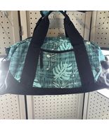LL Bean Teal Floral Heavy Duty Travel Weekender Adventure Duffle Bag-Medium - €38,25 EUR