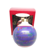 Hallmark Keepsake 1994 Grandparents/Red Cardinal Christmas Glass Ornamen... - $12.21 CAD