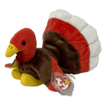 Ty Beanie Baby Gobbles the Turkey 1996 Retired  #4034 Excellent - £14.95 GBP