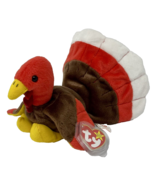 Ty Beanie Baby Gobbles the Turkey 1996 Retired  #4034 Excellent - £14.93 GBP