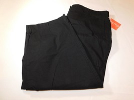 Coral Bay Capri Pants Cropped Size 8 Misses women&#39;s Black CB713 NWT NEW - £20.32 GBP