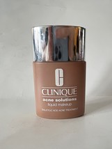 Clinique Acne Solutions Liquid Makeup Shade &quot;17 Fresh Deep Neutral&quot; 1oz NWOB - $19.01