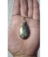 Labradorite necklace  / Herkimer diamond pendant / Copper - €47,15 EUR