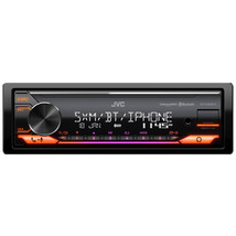 JVC KD-X380BTS Single DIN Bluetooth USB AUX AM/FM Radio Car Stereo Receiver - £141.83 GBP