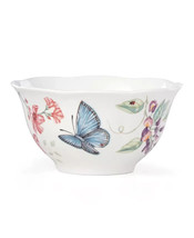 LENOX Butterfly Meadow  Rice Bowl Set of 2 Blue Butterfly NEW w Tags - £22.44 GBP