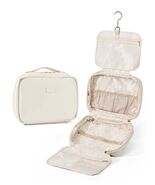 Yikisite Travel Toiletry Bag Hanging Hook Water-resistant Large Beige - €18,08 EUR