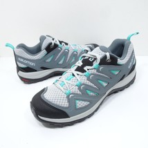 Salomon Ellipse 3 Aero Women&#39;s Size 7.5 Trail Hiking Running Shoes Grey ... - $31.49