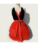 Minnie mouse inspired apron - £25.20 GBP