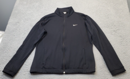 Nike Golf Jacket Womens Medium Black Fleece Tour Performance Therma Fit ... - £18.54 GBP