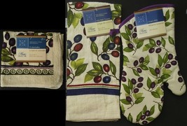 Kitchen Dining Linen Olive Branches Theme, Select: Items - $6.59