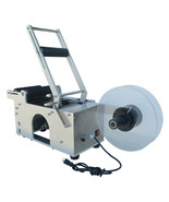 Top Grade US 110V Semi-Automatic Stainless Steel Round Bottle Labeling M... - $666.81