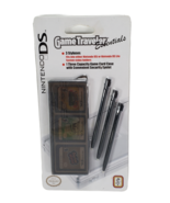 Nintendo DS GameTraveler Essentials NDS11 Black 3 Game Cartridge Case &amp; ... - €5,35 EUR