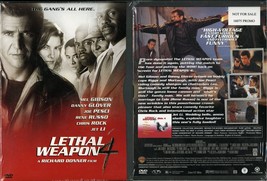 Lethal Weapon 4 Ws Dvd Promo Rene Russo Mel Gibson Warner Video Snap Case Sealed - £7.95 GBP