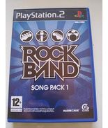 Rock Band Song Pack 1 Bowie Oasis Weezer KISS Playstation 2 Game For PS2... - $33.18