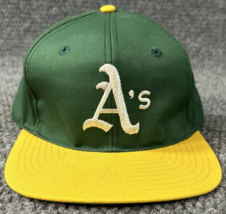 Vtg Oakland Athletics Vintage Twins Enterprise Snapback Cap Hat NWT NOS White A - £40.26 GBP