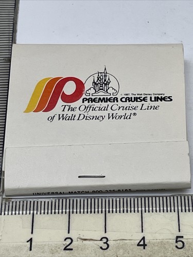 Matchbook  Premier Cruse Lines  Official Cruise Line Of Walt Disney Worl... - $12.38