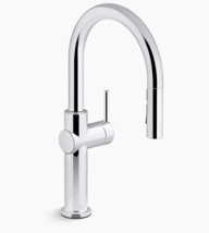 Kohler 22972-CP Crue Pull-down Kitchen Sink Faucet - Polished Chrome - £183.20 GBP