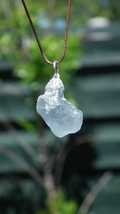 Celestite necklace / Celestite crystal / Blue celestite - $261.63 MXN+
