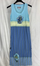 Faith Size XS Maxi Beach Boho Dress Bright Tropical Caribbean Shell Buttons - £11.38 GBP