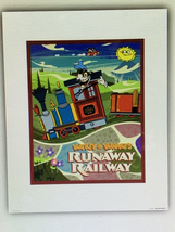 Disney Parks Runaway Railway Attraction Poster Art Print 16 x 20 More Sizes