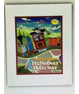 Disney Parks Runaway Railway Attraction Poster Art Print 16 x 20 More Sizes - £37.41 GBP