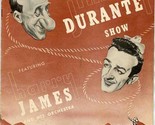 1948 Jimmy Durante signed Show Program Harry James signed State Fair of ... - £100.42 GBP