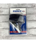 Perko 1/8&quot; to 3/4&quot; Straight Cam Bar Black Surface Mount Locking Latch - £34.90 GBP