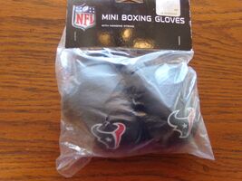 Houston Texans NFL Collectiblle Black 4In. Mini Boxing Gloves by Fremont... - $6.68