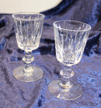 Hawkes Tally Ho - 2 Wine Glasses Stem #7334 - $68.99