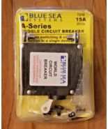 Blue Sea Marine Boat AC/DC Circuit Breaker 15Amp Single Pole Magnetic Wo... - $23.06 CAD