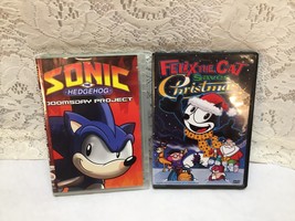 2 DVD&#39;s Felix The Cat Saves Christmas &amp; Sonic The Hedgehog Doomsday Project - £3.90 GBP