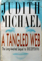 A Tangled Web by Judith Michael / 1994 Hardcover BCE Romantic Suspense - £1.69 GBP