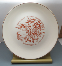 VTG Swickley Valley Bicentennial Committee Commerative Plate 1776-1976 10&quot;  PA - £18.48 GBP