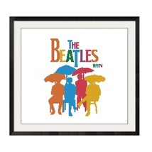 All Stitches - Beatles Cross Stitch Pattern In Pdf -076 - $2.75