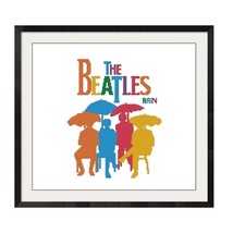 ALL STITCHES - BEATLES CROSS STITCH PATTERN IN PDF -076 - £2.17 GBP