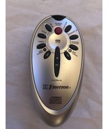 EMERSON CD PLAYER Boom Box Radio Remote Control Oval Gray 10 Button - $6.48 CAD