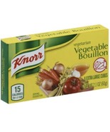 Knorr Vegetable Bouillon 6 Cubes 2.1 Oz (Pack Of 8 Boxes) - $49.49