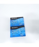 Sony (DVC) 60min Premium Cassette Lot Of 2 New DVM60PRR Cassette Tape (2... - $17.42 CAD