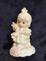 PRECIOUS MOMENTS  COLLECTIBLE FIGURE  GROWING IN GRACE, AGE 4  1994 Enesco - $12.95