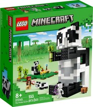 LEGO Minecraft: The Panda Haven (21245) 553 Pieces NEW Sealed (Damaged Box) - £27.68 GBP