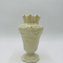 Belleek Rathmore Vase 3RD Green Mark #0857 6th Mark 1965 7.5in Vintage - $67.50