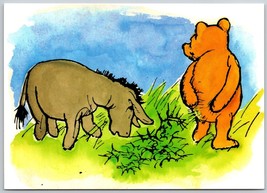 Winnie the Pooh Postcard sat in cactus,  Eeyore - £7.74 GBP