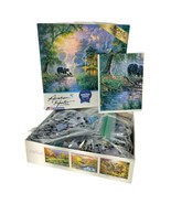 Abraham Hunter Firefly Cove Master Artist 500 Piece Jigsaw Puzzle 100% C... - £9.91 GBP