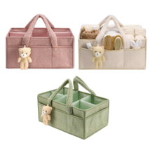 Anymom Mommy Diaper Bag Rectangular Plain Basket Storage Stackers And Ca... - $59.90