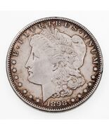 1898-S $1 Silver Morgan Dollar in Extra Fine XF Condition, Nice Rim Toning - $7,012.42 MXN